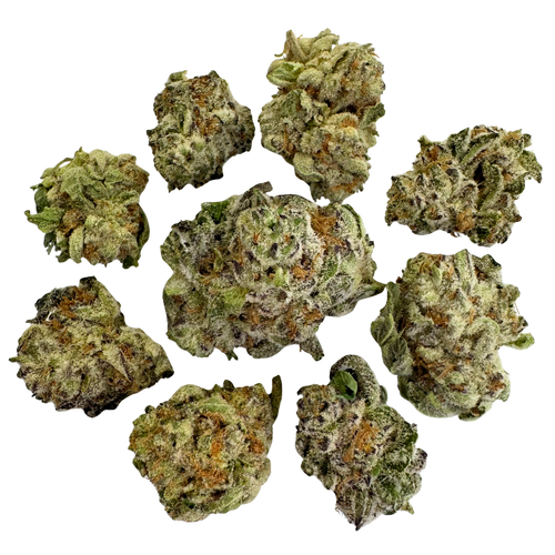 Exotic Indoor Purple Push Pops THCA Flower Smalls - Potent, Aromatic, Premium Quality